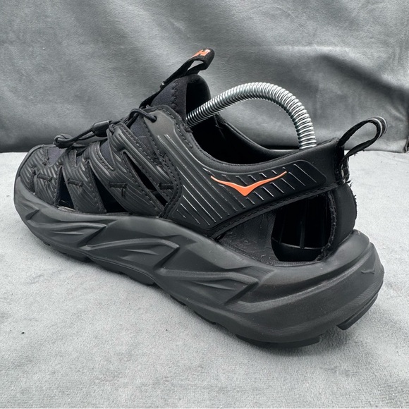 Hoka One One Hopara Hiking Sandals Black/Fusion Coral Women’s Size 7 - Picture 3 of 14
